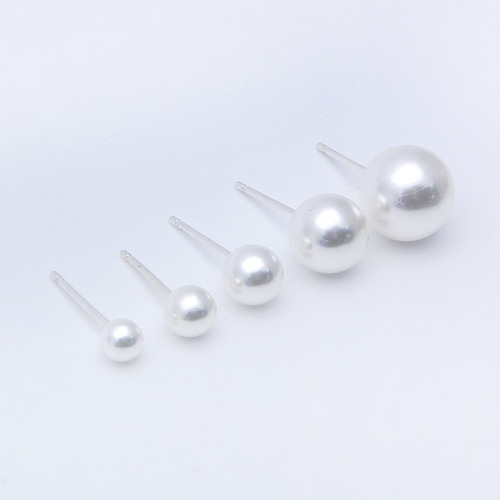 [92.5 Silver]러블리 진주은침 귀걸이 K2-0001